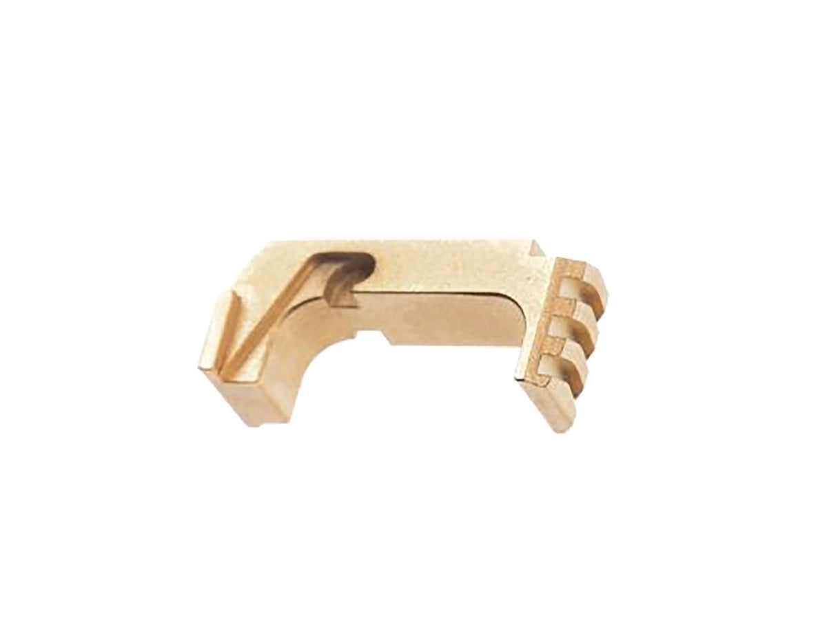 Tyrant CNC Extended Magazine Release for Glock 43x/48 Gold Aluminum/Steel