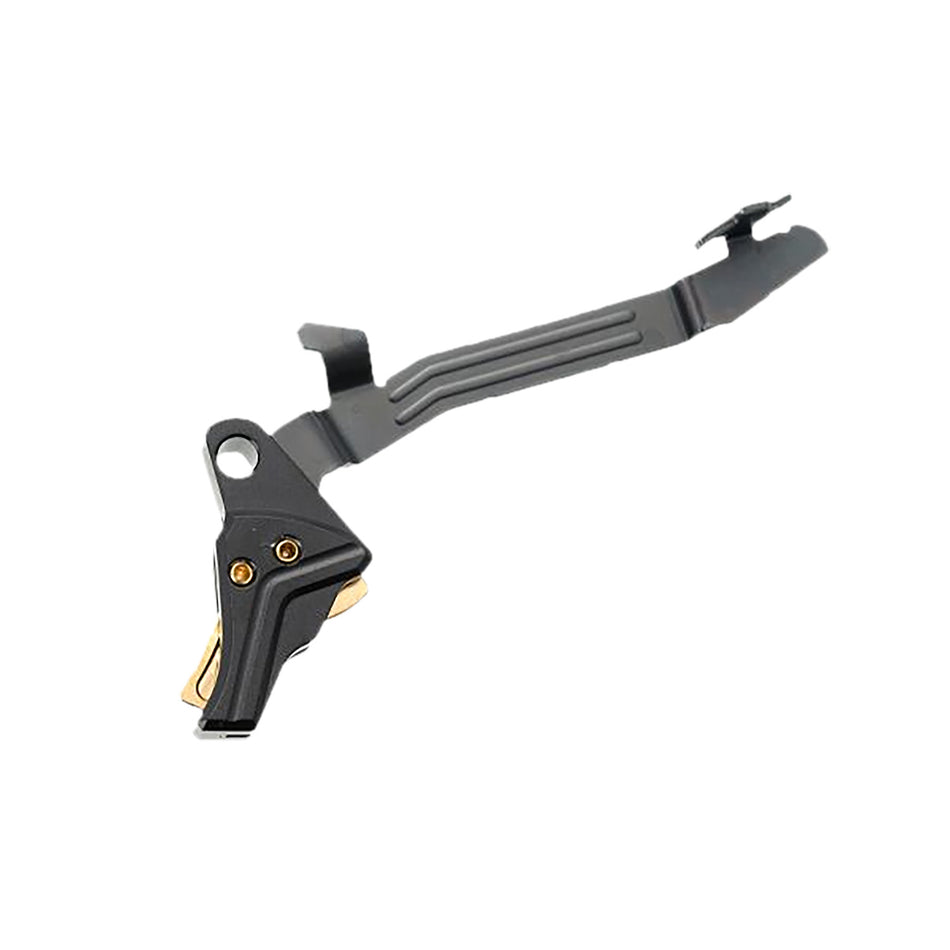 Tyrant CNC I.T.T.S. Trigger for Glock 43/43x/48 Black/Gold