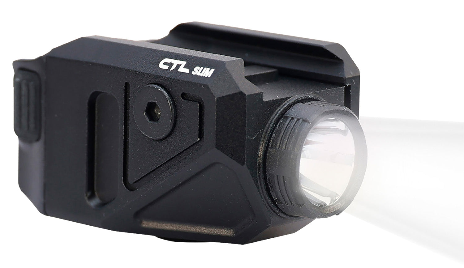 Viridian 9300050 CTL Slim C Series Black Glock 43X/48 MOS 550 Lumens Weapon Light Rail Mount