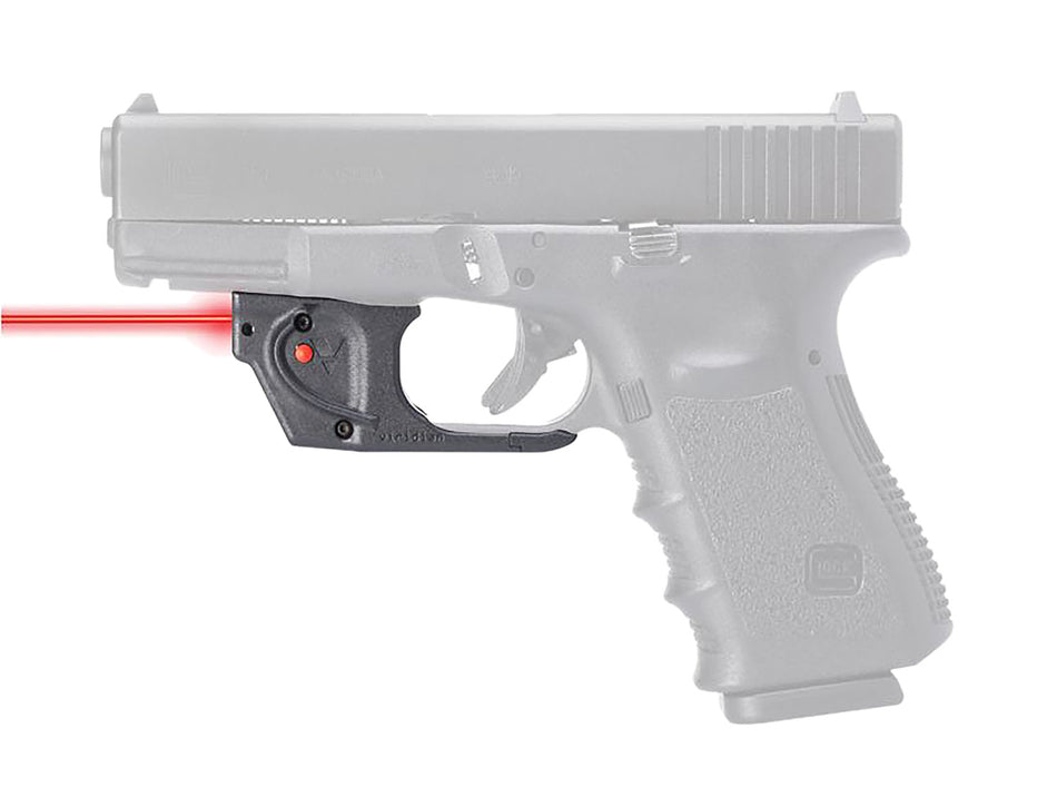 Viridian 9120092 E-Series Red Laser for Glock 17/19/34/45/47 Black Polymer Trigger Guard Mount