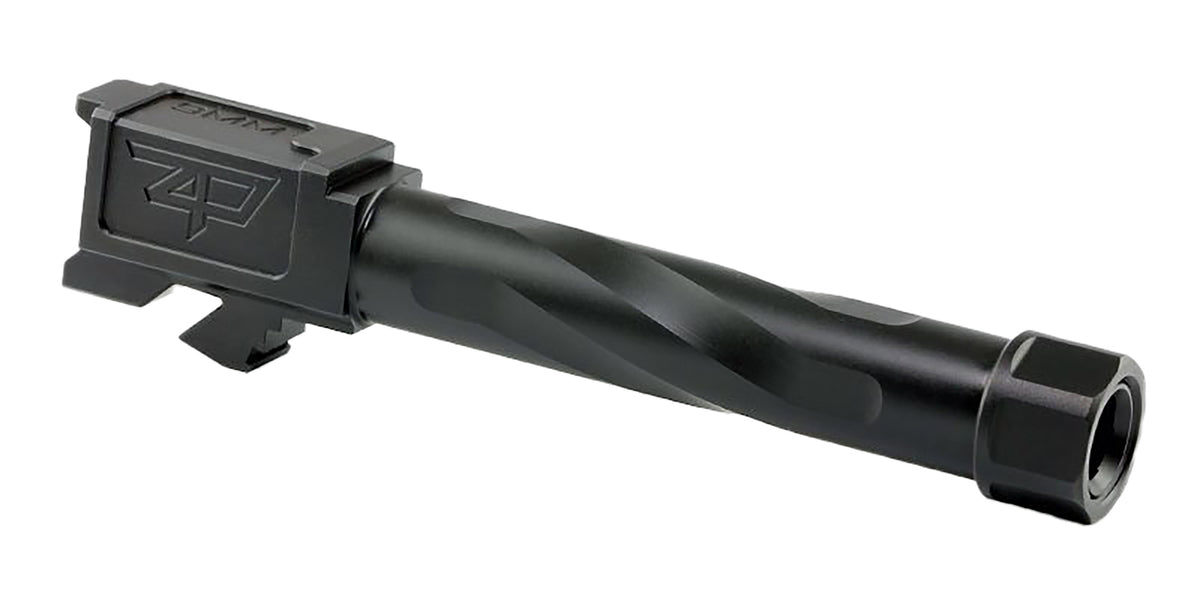 Zaffiri Precision ZP.17G5BTBN 9mm Glock 17 Gen 5 Match Grade Barrel Black Nitride Stainless Steel