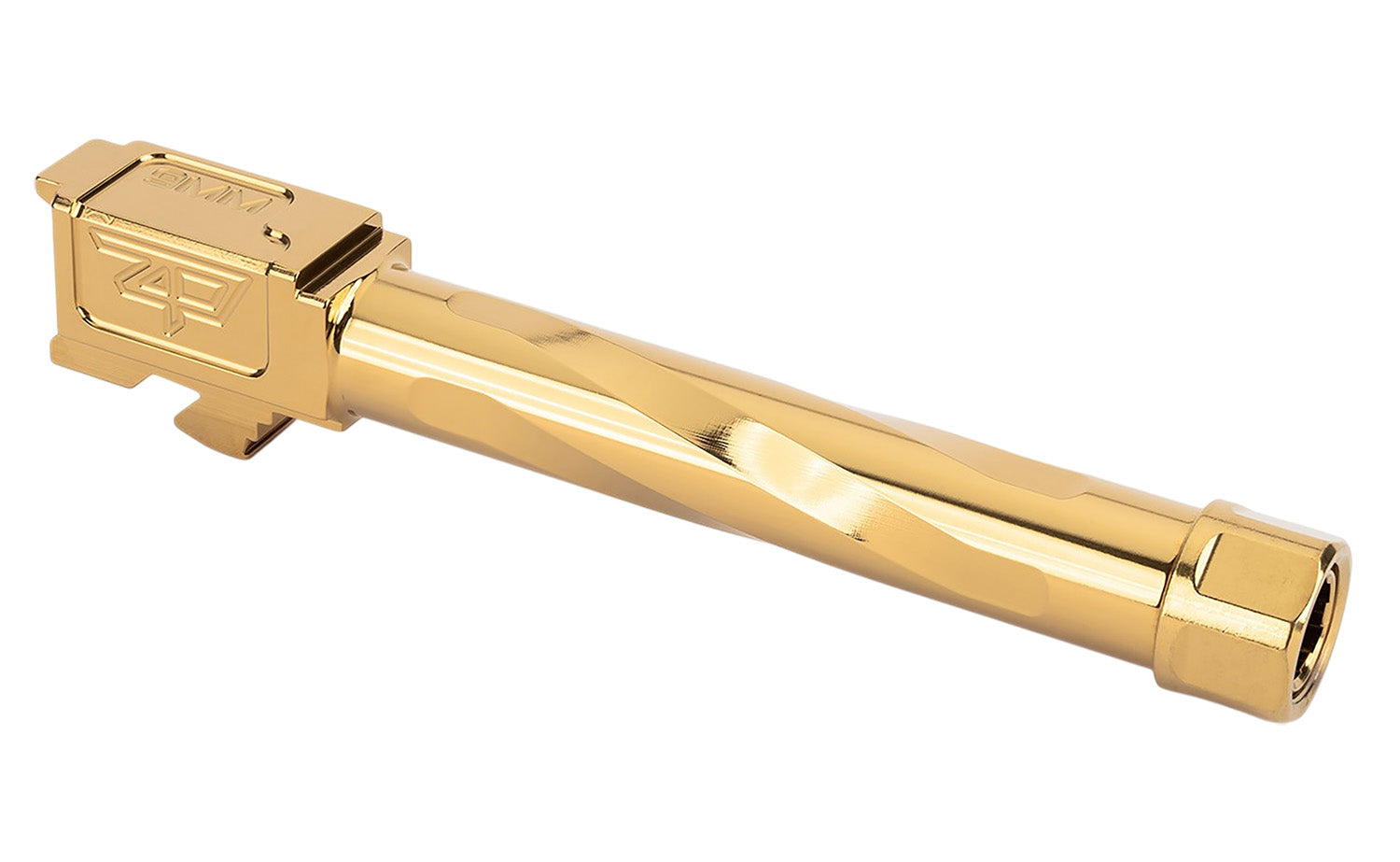 Zaffiri Precision ZP.17G5BTG 9mm Glock 17 Gen 5 Match Grade Barrel Gold Stainless Steel