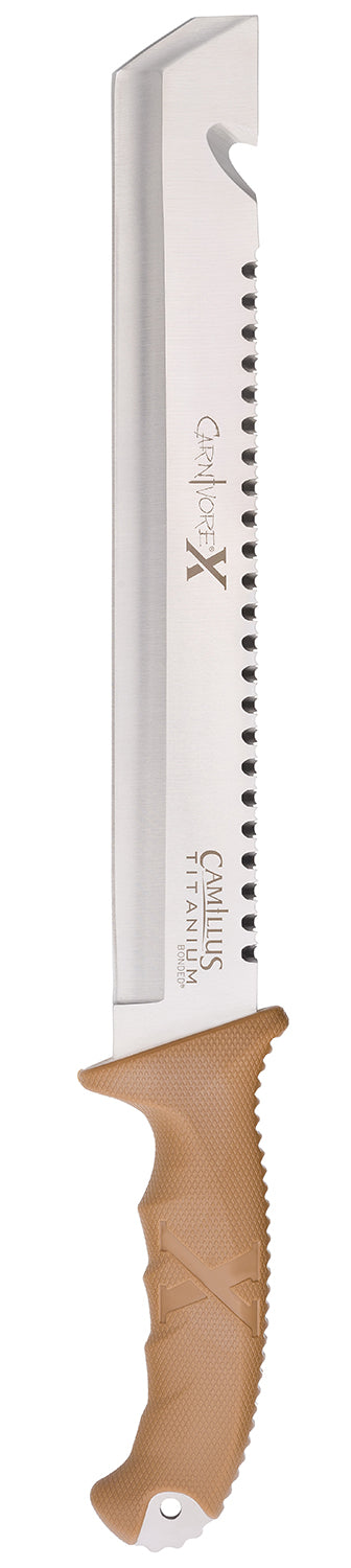 Camillus CAM 19236 Carnivore X 12" Machete, Clamshell Packaging