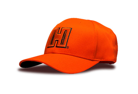 Hornady Gear 30440 Hi-Vis Orange Logo Cap with Hornady Patch