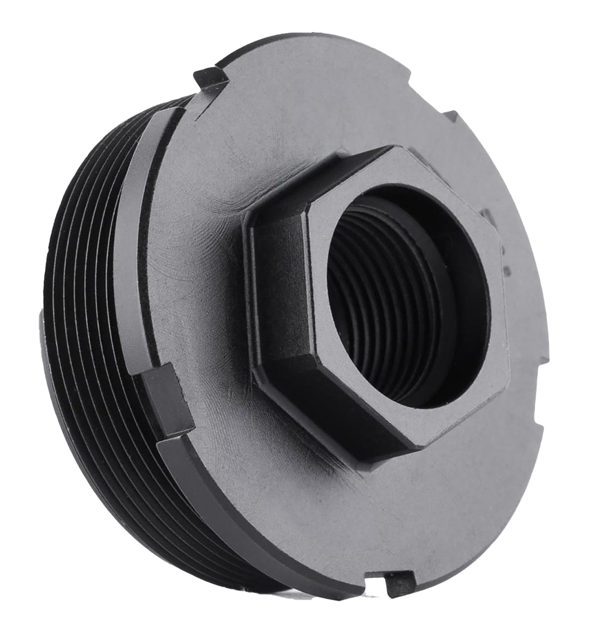 Dead Air LT305 HUB Direct Thread Mount .578x28 4140 HT Alloy Steel Black Nitride