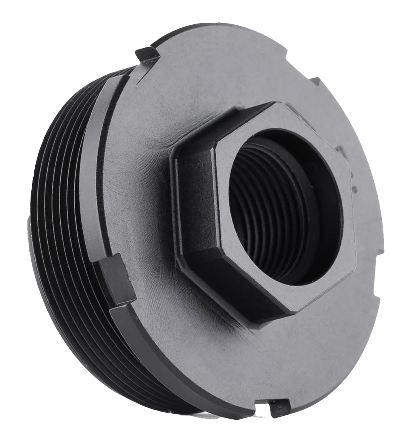 Dead Air LT313 HUB Direct Thread Mount 11/16x24 4140 HT Alloy Steel Black Nitride