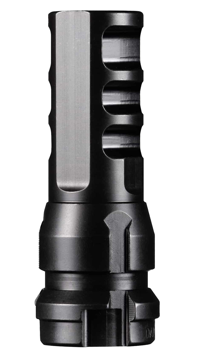 Dead Air DA103 KeyMo Muzzle Brake Black Nitride 4140 Steel 3/4"x24 Threads 338 Cal