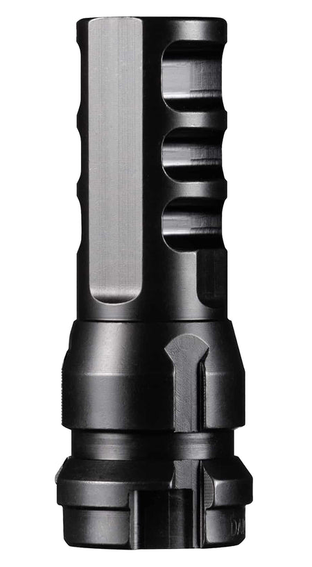 Dead Air DA103 KeyMo Muzzle Brake Black Nitride 4140 Steel 3/4"x24 Threads 338 Cal