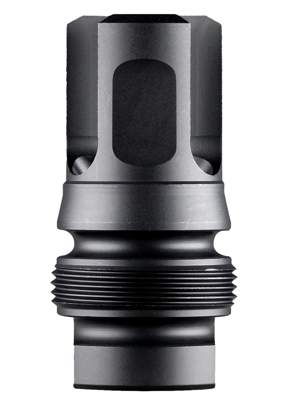 Dead Air DA129 Xeno 3-Prong Flash Hider Black Nitride 4140 Steel 1/2"x28 Threads 9mm 1.96" OAL
