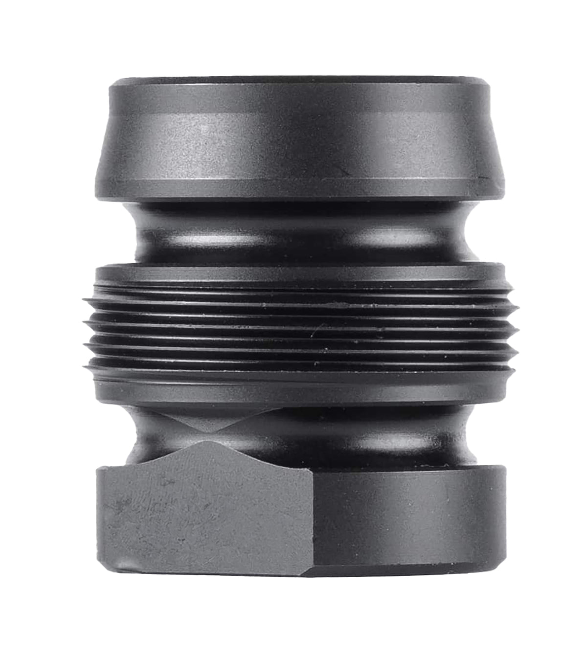 Dead Air DA143 Xeno Xero Taper Mount Black 4140 Steel 9/16x24 RH Threads 9mm 1.105" OAL
