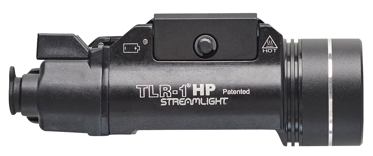 Streamlight 59152 TLR-1 HP Long Gun Kit Black Aluminum 1000-Lumen Rail Mount Weapon Light