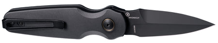 Hogue 64236 Ballista-II 2.6" Auto Bayonet Blade Black Aluminum Handle Folding Knife
