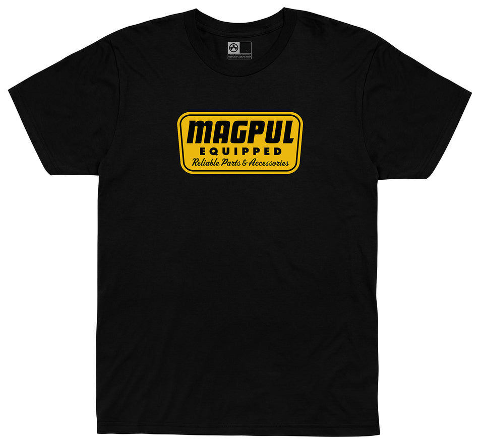 Magpul Equipped Blend Short Sleeve Tee Black 4XL