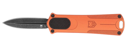 Cobra 952ORGDAGNS OTF 952 Dagger Orange Handle Automatic Knife