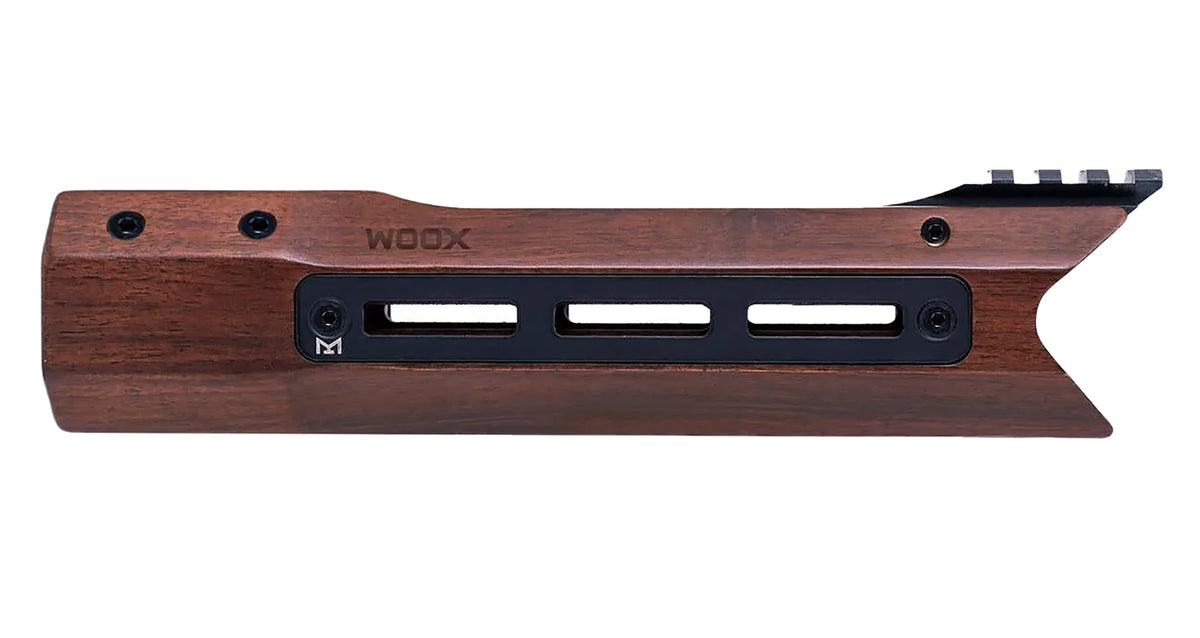 Woox Vigilante 9" Walnut Wood AR Handguard with M-LOK Rails