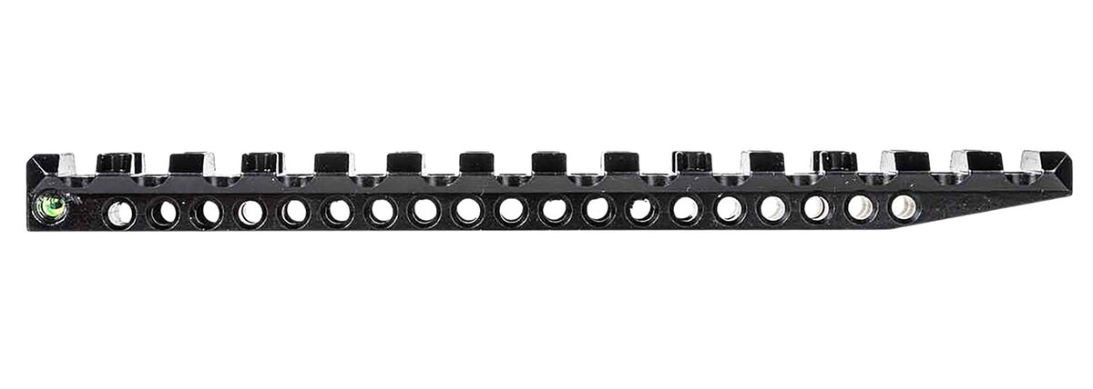 Tapco TAP22043 Ruger 10/22 Scope Base Black 0 MOA