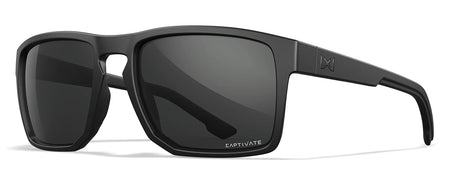 Wiley X AC6FND02 Founder Sunglasses Gray Lens Polycarbonate Matte Black Frame