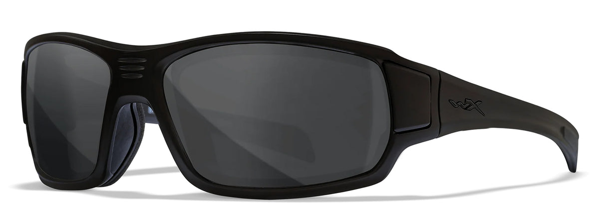 Wiley X CCBRH01 Breach M/L Gray Lens Matte Black Frame Sunglasses