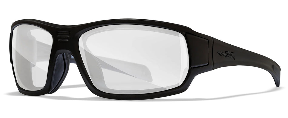 Wiley X CCBRH03 Breach Clear Lens Matte Black Frame Sunglasses