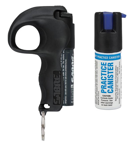 Sabre PBBKOCSTU04 Quick Grip Pepper Spray 12ft Range 0.54oz Black