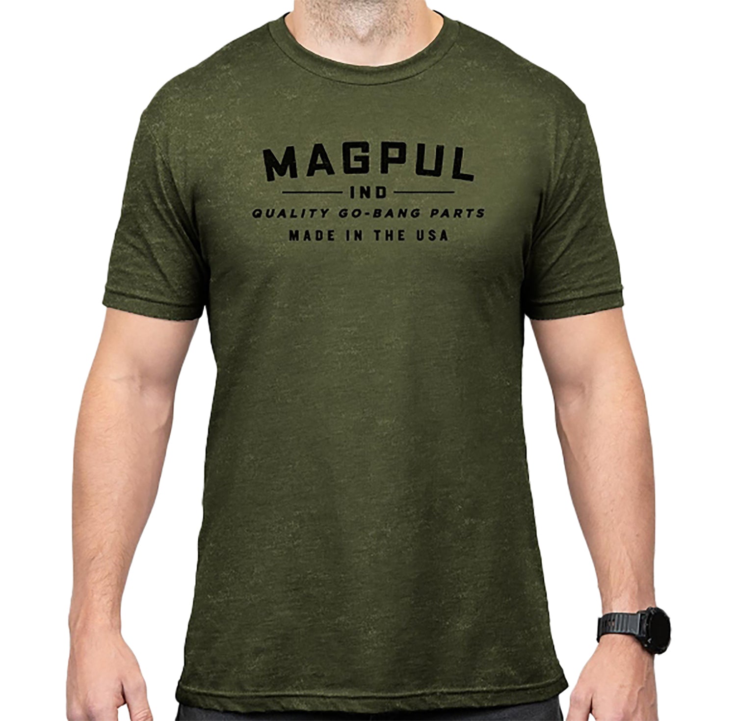 Magpul MAG1112-317 Go Bang Parts OD Green Short Sleeve Shirt Size Medium