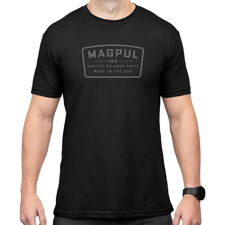Magpul Go Bang Parts Black Cotton/Polyester Short Sleeve T-Shirt Medium