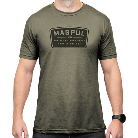 Magpul Go Bang Parts Olive Drab Heather Cotton/Polyester Short Sleeve T-Shirt 3XL