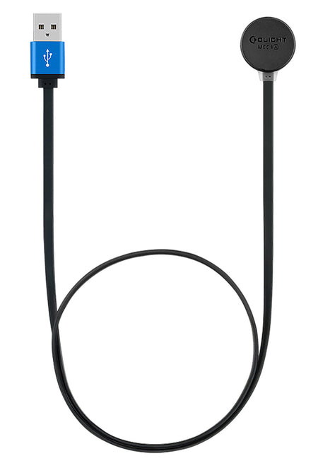 Olight MCC1A Magnetic Charging Cable Black for S1RII S2RII Baton3 Pro Perun