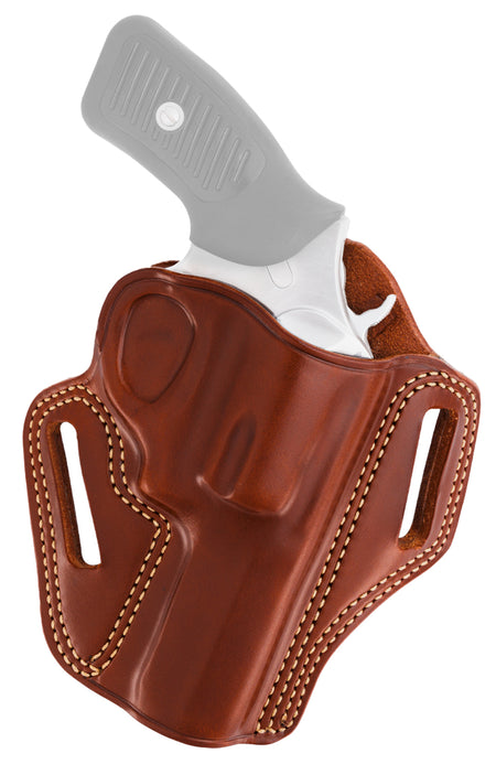 Galco CM334 Combat Master OWB Belt Holster Tan Steerhide Fits S&W L Frame M686 Plus Right Hand