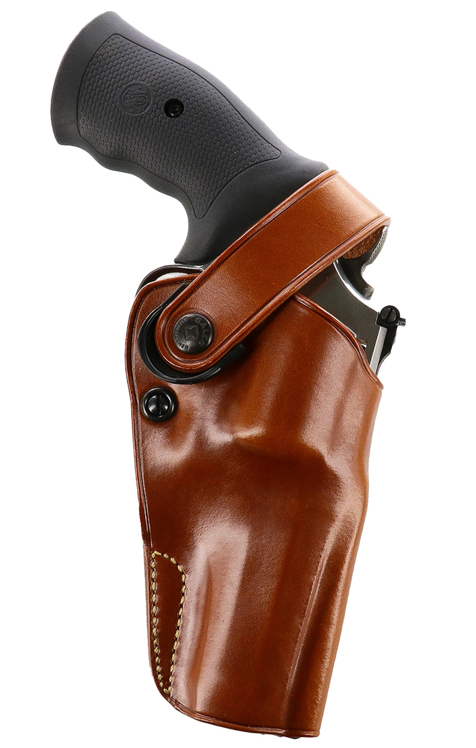 Galco DAO OWB Strongside/Crossdraw Holster Tan Steerhide Colt Anaconda 4.25" Right Hand