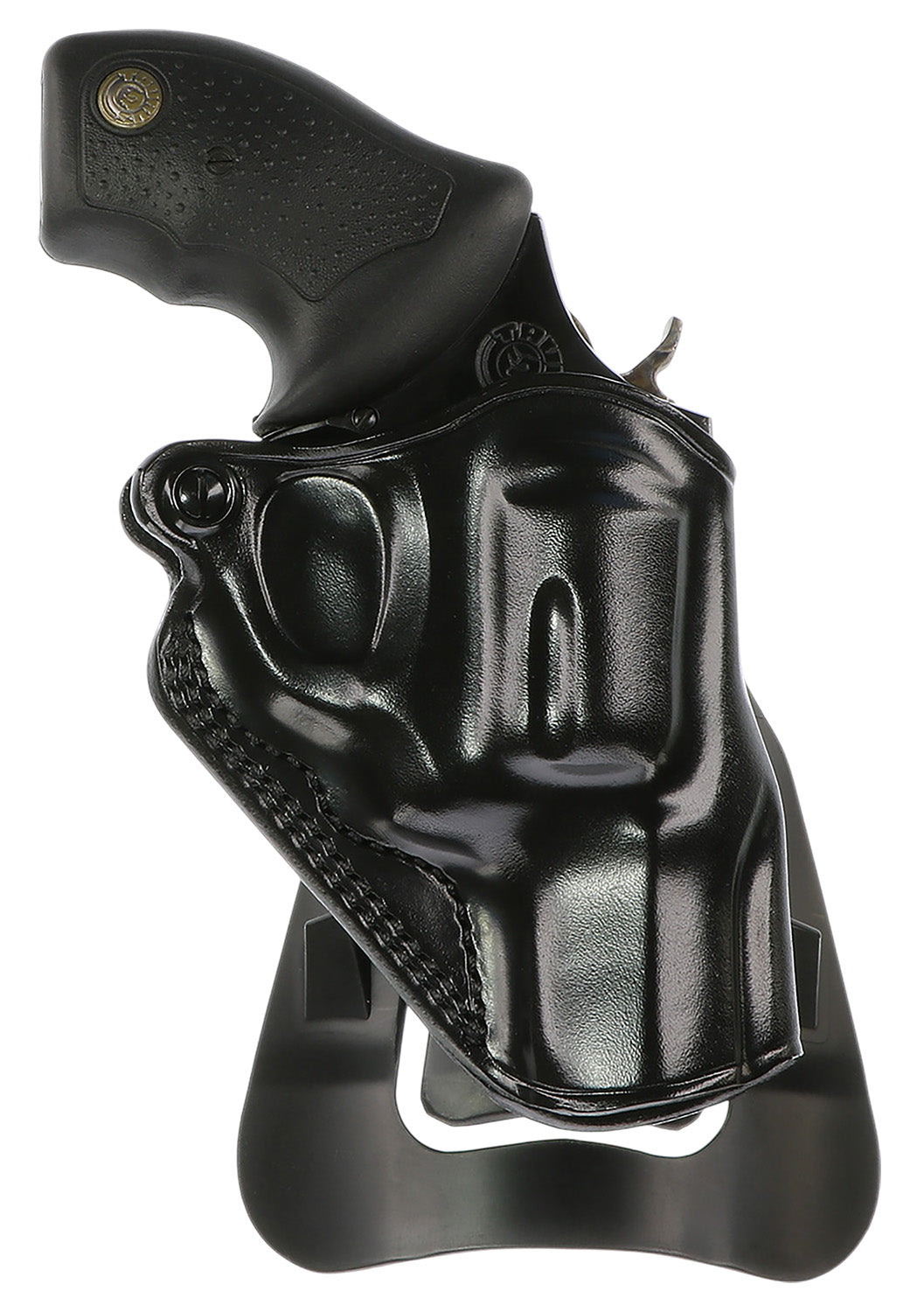 Galco SM2-158B Speed Master 2.0 Paddle OWB Holster Black Steerhide Fits S&W J Frame M640 2.13" Right Hand