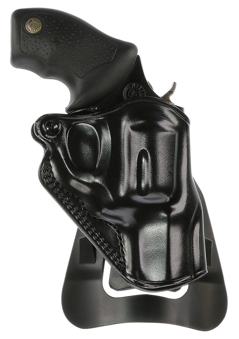 Galco SM2-158B Speed Master 2.0 Paddle OWB Holster Black Steerhide Fits S&W J Frame M640 2.13" Right Hand