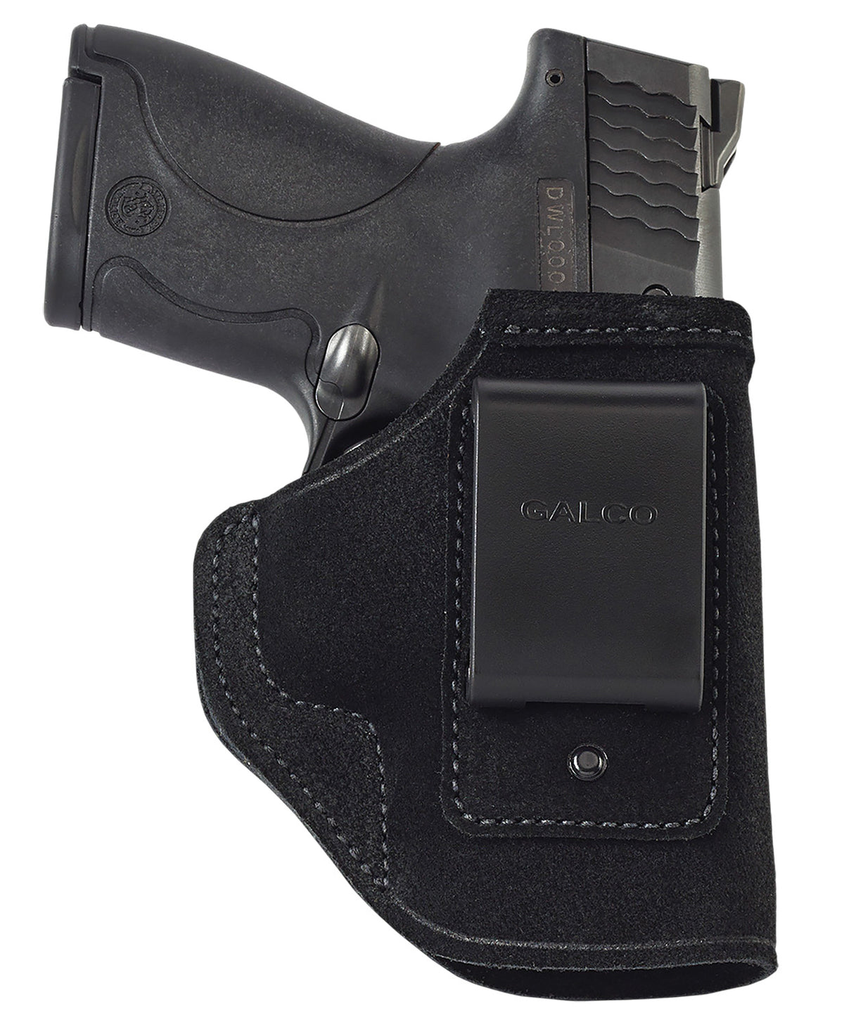 Galco STO648RB Stow-N-Go IWB Holster Black Steerhide Fits S&W Bodyguard 2.0 Right Hand