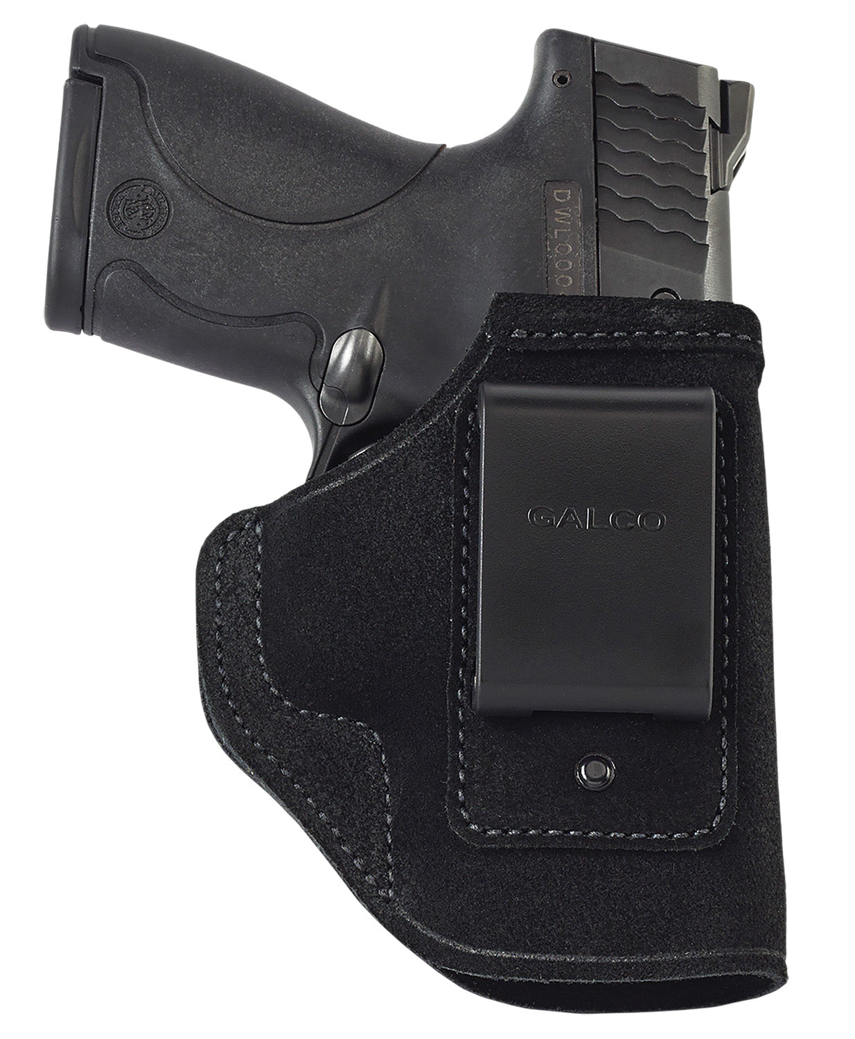 Galco STO648RB Stow-N-Go IWB Holster Black Steerhide Fits S&W Bodyguard 2.0 Right Hand