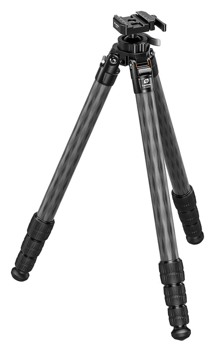 Leofoto USA ST-324CX Integrated Ballhead ST-X Rifle Tripod 6.06"-58.54" Black Aluminum