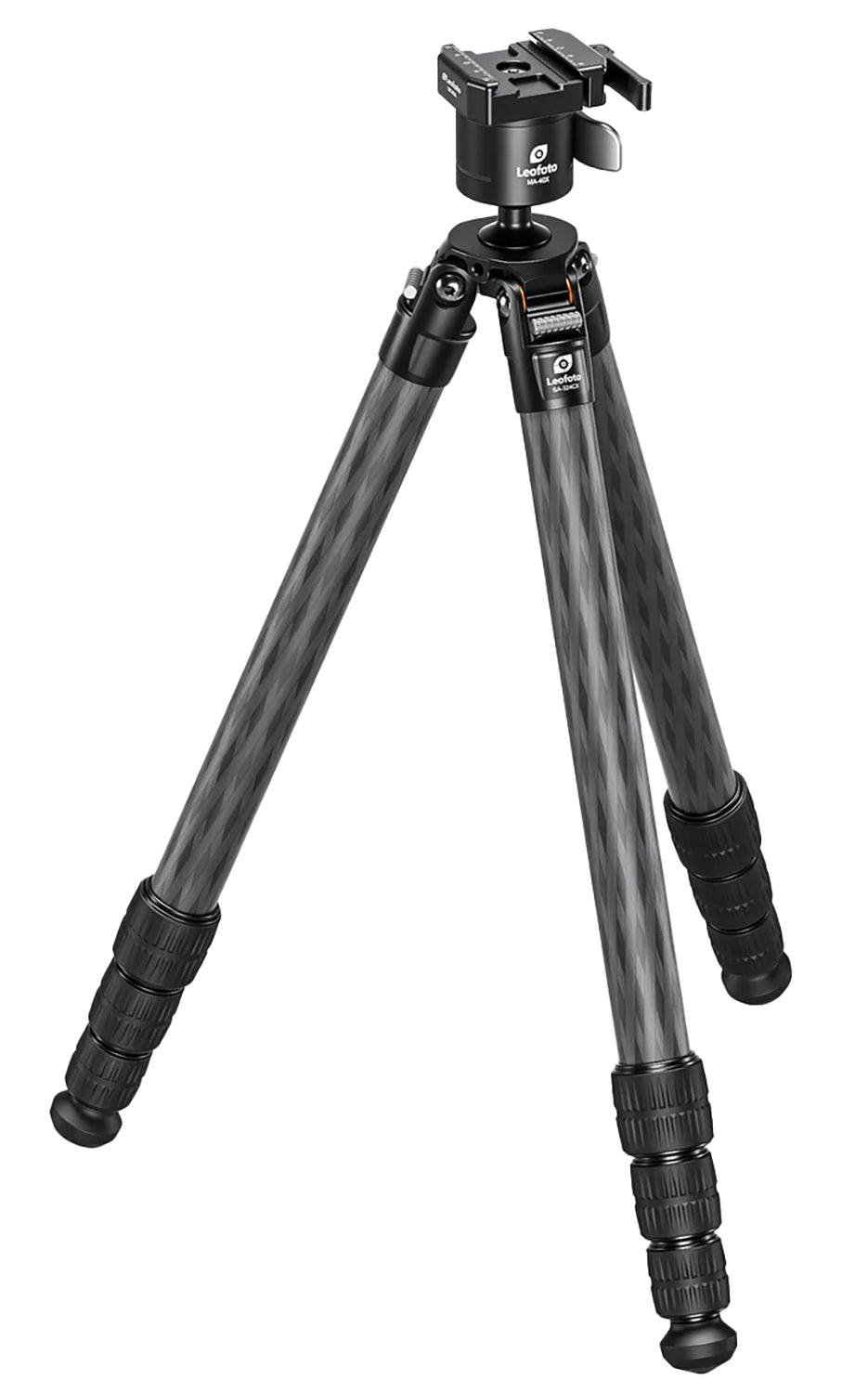 Leofoto USA SA-324CX+MA-40X Carbon Fiber Shooting Tripod Black