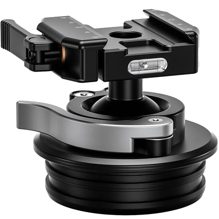 Leofoto USA STB-75X Tripod Ball Head Black Aluminum