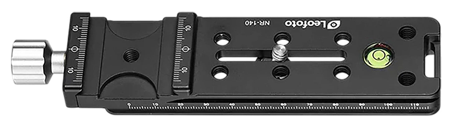 Leofoto NR-140D Long Nodal Slide with Clamp ARCA and Picatinny Rail