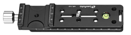 Leofoto NR-140D Long Nodal Slide with Clamp ARCA and Picatinny Rail