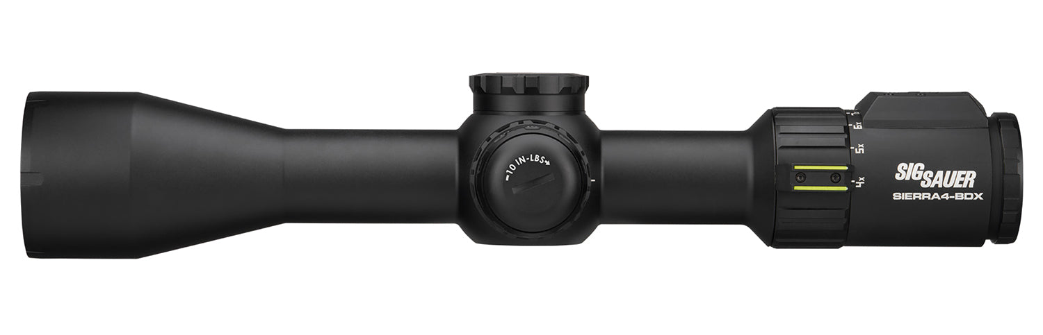 Sig Sauer SOSBDX4611 Sierra4 BDX Black 6-24x50mm 30mm Tube Illuminated BDX-R2 Ballistic Reticle
