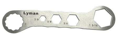 Lyman 7631250 BrassSmith Die Wrench Silver Stainless Steel