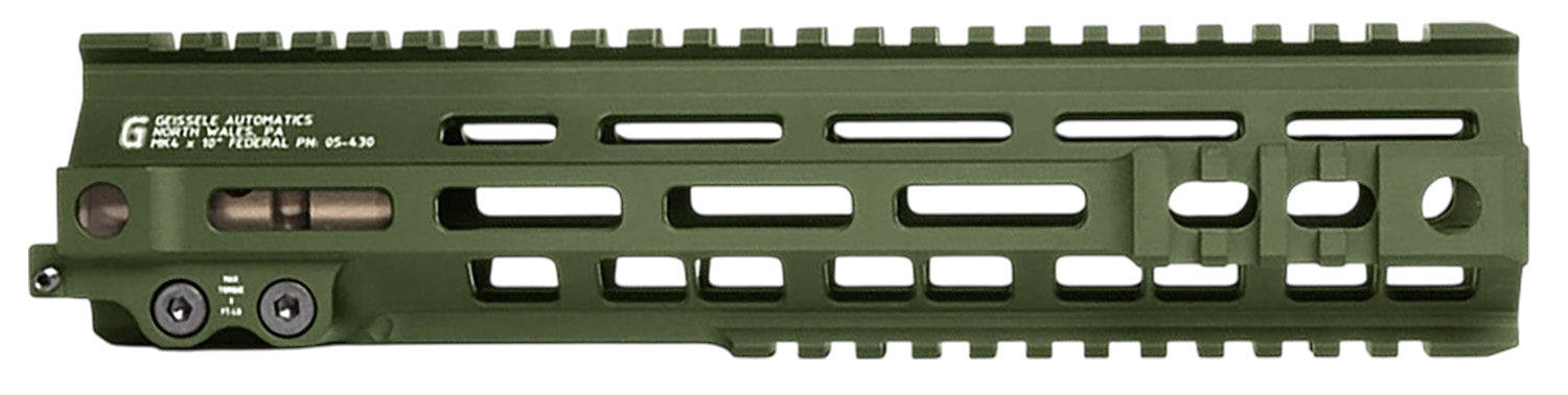 Geissele Automatics Super Modular Rail Mk4 ODG Aluminum 10" Handguard