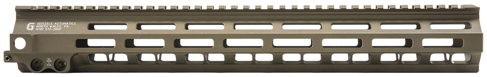 Geissele Automatics 05286S Super Modular Rail MK8 DDC Aluminum 15" Handguard