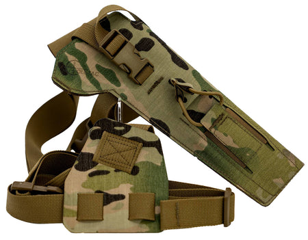 Cole-tac VW203 Varmint Wrangler Chest Pistol Holster Multi-Cam Left Hand