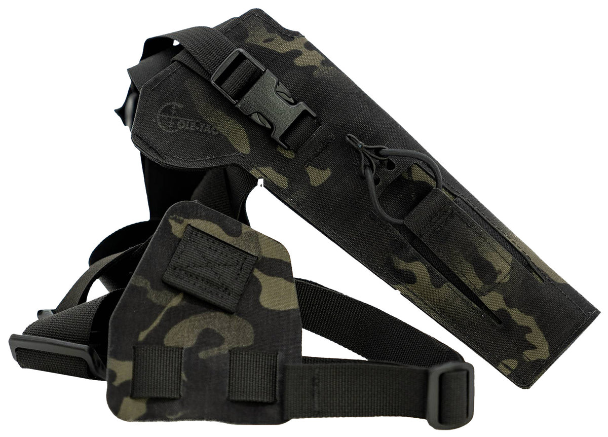 Cole-tac VW205 Varmint Wrangler Chest Pistol Holster Multi-Cam Black Left Hand