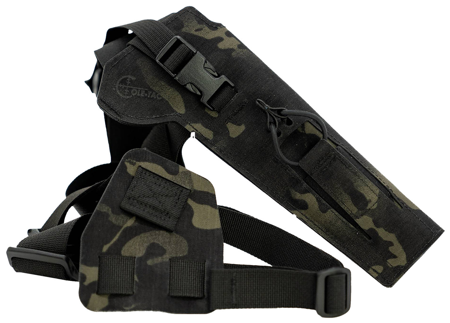 Cole-tac VW205 Varmint Wrangler Chest Pistol Holster Multi-Cam Black Left Hand