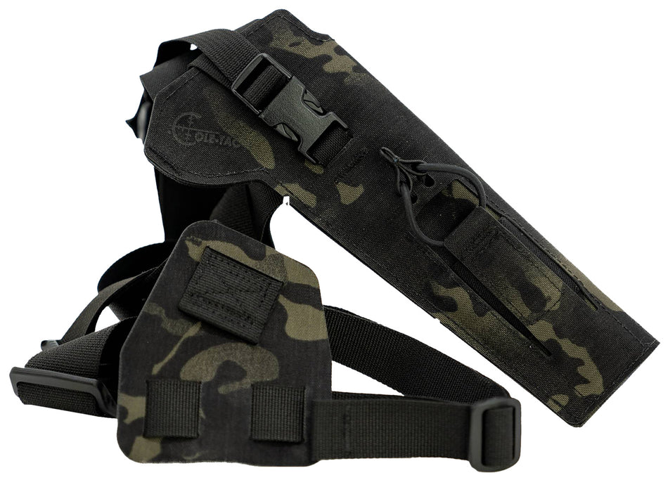 Cole-tac VW205 Varmint Wrangler Chest Pistol Holster Multi-Cam Black Left Hand