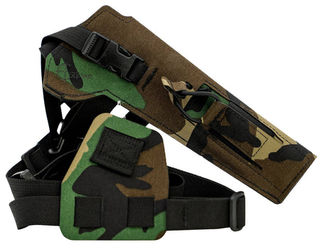 Cole-tac VW206 Varmint Wrangler Chest Pistol Holster M81 Woodland Left Hand