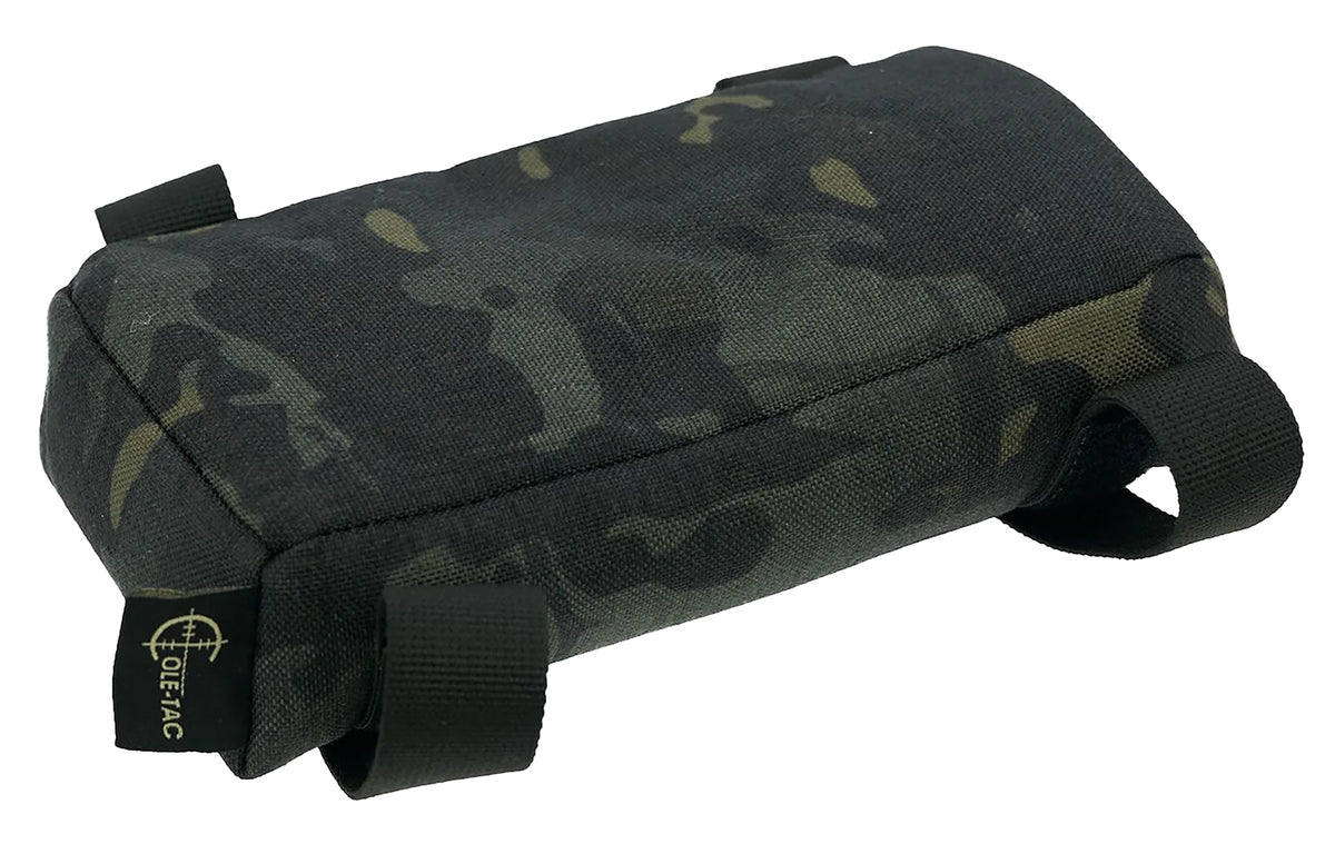 Cole-Tac FB205 Prefilled Flat Rifle Shooting Bag Multi-Cam Black Cordura Nylon