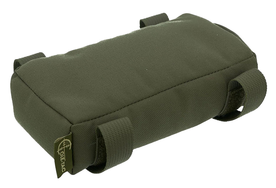 Cole-Tac FB209 Prefilled Flat Rifle Shooting Bag Ranger Green Cordura Nylon